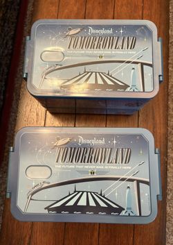 Disneyland Tomorrowland Bento Lunch Boxes