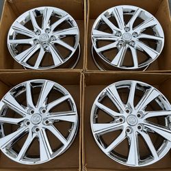 17” Lexus ES350 Factory Wheels Rims Chrome New ES300H