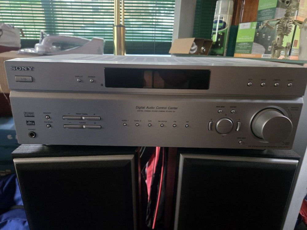 Sony Receiver STR-K670P With Speakers