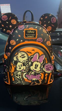 Minnie, Mouse, halloween  Loungfly
