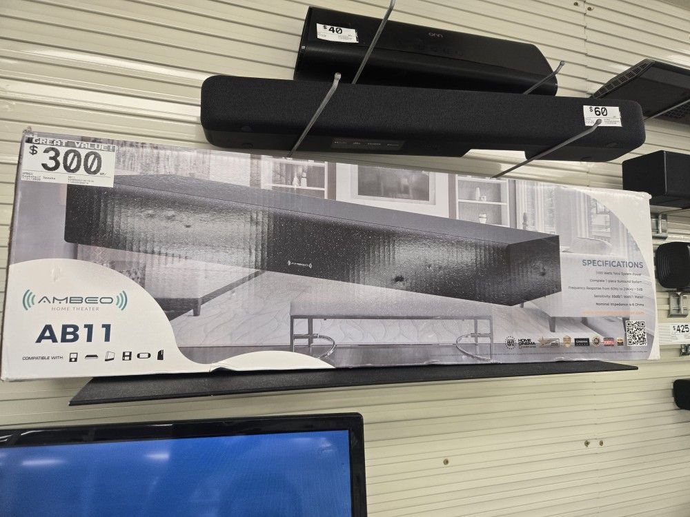 Ambeo Home Theater AB11 1 Piece Surround System