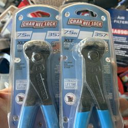 Channellock 7-1/2 In. Cross Cutting Pliers With End Cutter