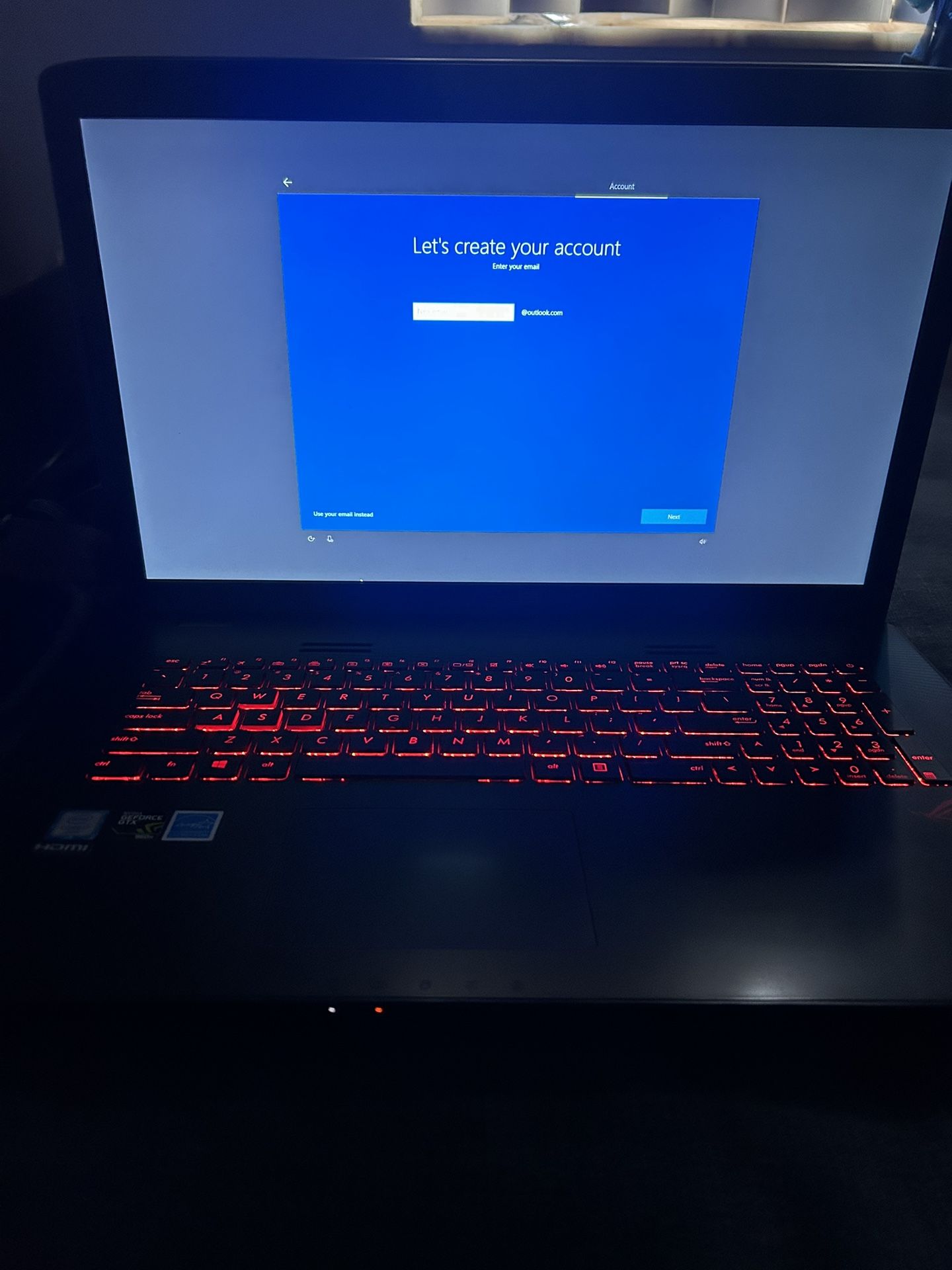 ASUS ROG Gaming Laptop (New With A Mouse)