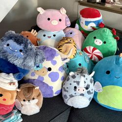 Lot Of 15 Squishmallows With Tags