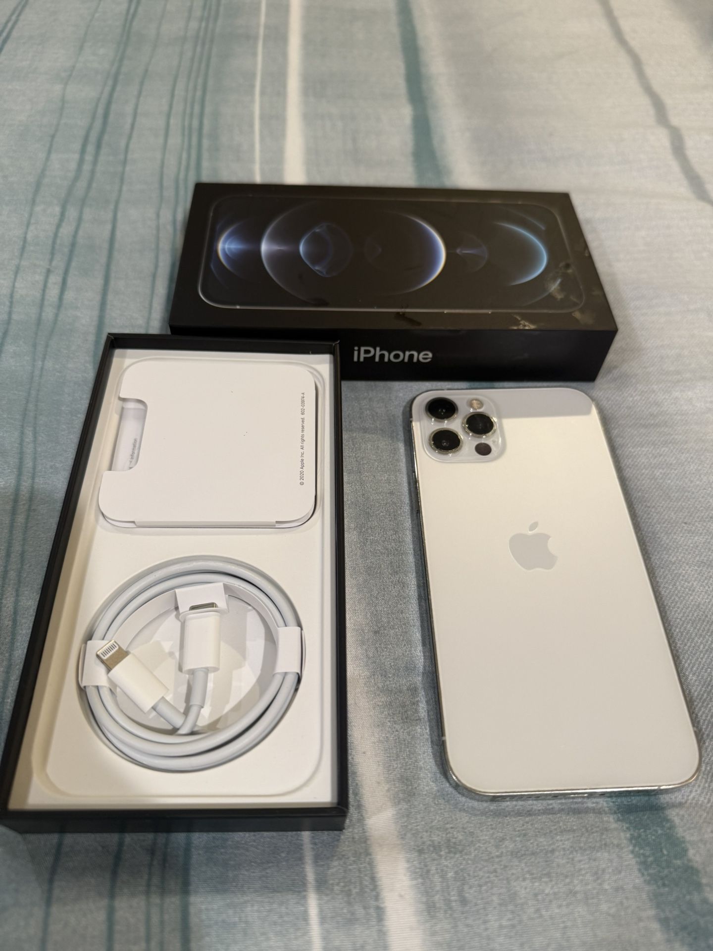 Unlocked iPhone 12 Pro Silver 128GB