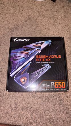 B650m Aorus Elite AX motherboard