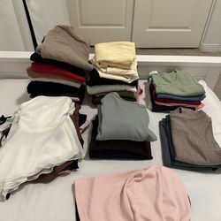 Cute Casual Crop Tops – XS / Small – Good Condition