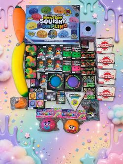 Squishy Toy Bundle – Mixed Brands Lot