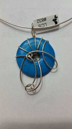 Handmade Wire Art Necklace