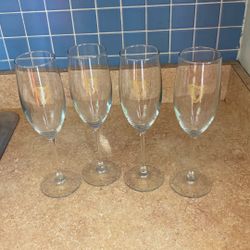 Guinness Flute Glasses