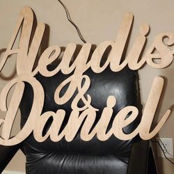 Personalized Name Cut Out