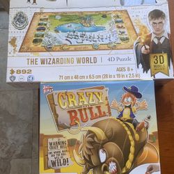 Harry Potter Puzzle & Crazy Bull Game