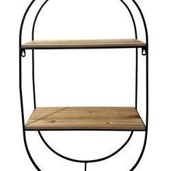 2-Tier Wall Shelf