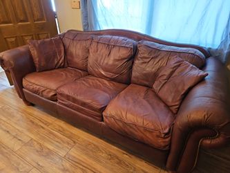 Leather couch