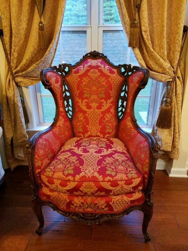 Imperior Antique chair newly upholstered