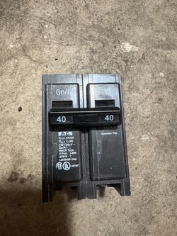 40amp Eaton breaker 2-pole
