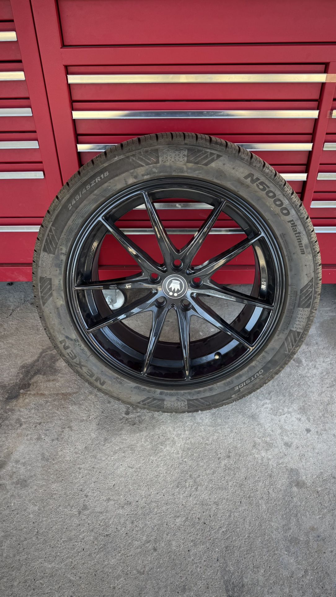 245/45/18 Nexen N5000 Wheel/Tire