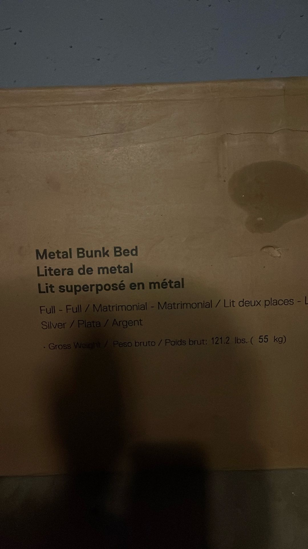 Metal Bunk Bed Frame.