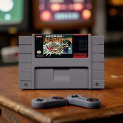 Vintage Super Mario All-Stars for the Super Nintendo (SNES)