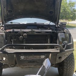 2014 OEM Raptor Projector Headlights With Lightbulbs 