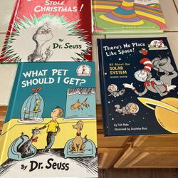 Dr Seuss Books Total Of 4 Perfect 