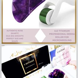 100% Authentic Jade Roller and Gua Sha Set 