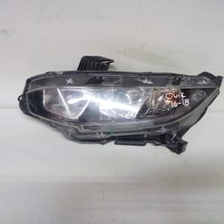 2016 Honda Civic Left Headlight $