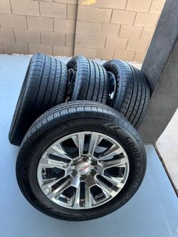 Takeoffs 🔥 Gmc Sierra Yukon Denali 20" Wheels and Goodyear Tires 💯