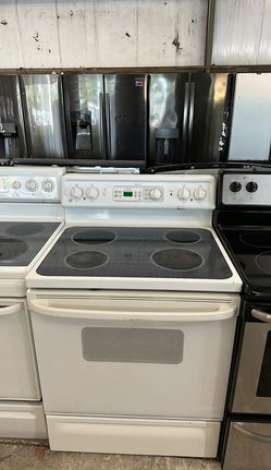 Spectra Electric Stove White with SelfClean