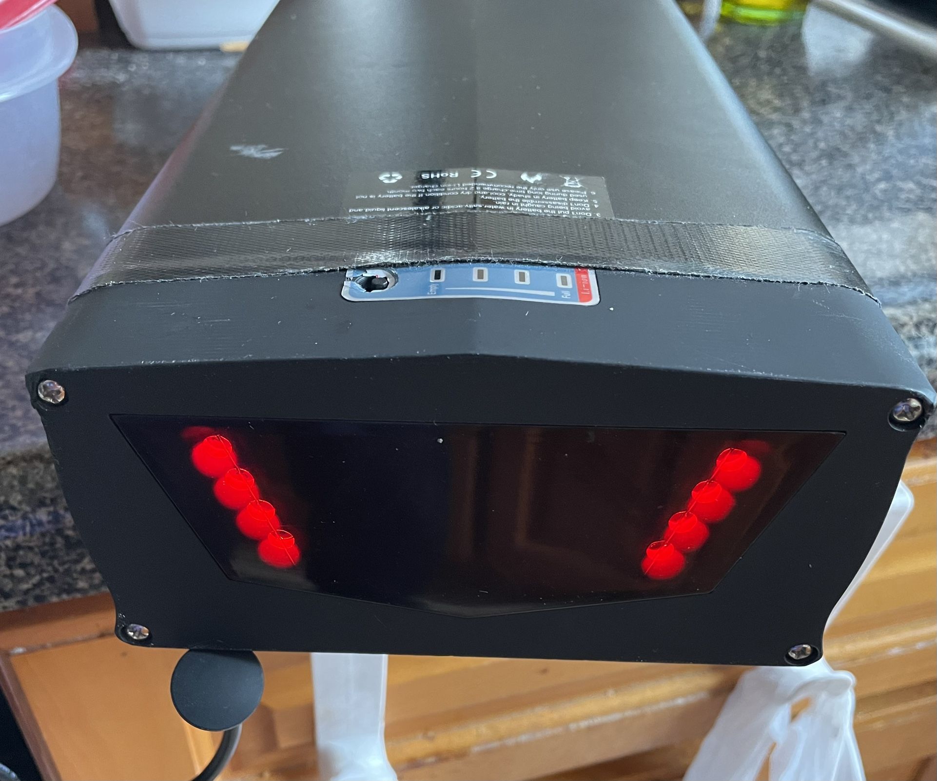 52v 20ah Unit Pack Power Rear rack Battery With 2 Chargers