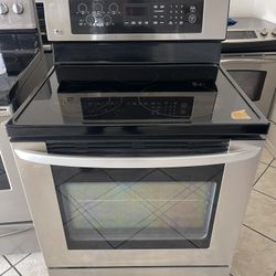 LG Electric Stove Stainless Steel
