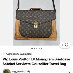 Vintage briefcase