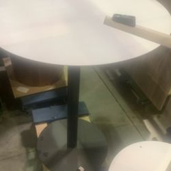 Pub Table. Black And White