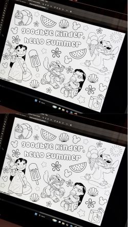 Custom coloring pages