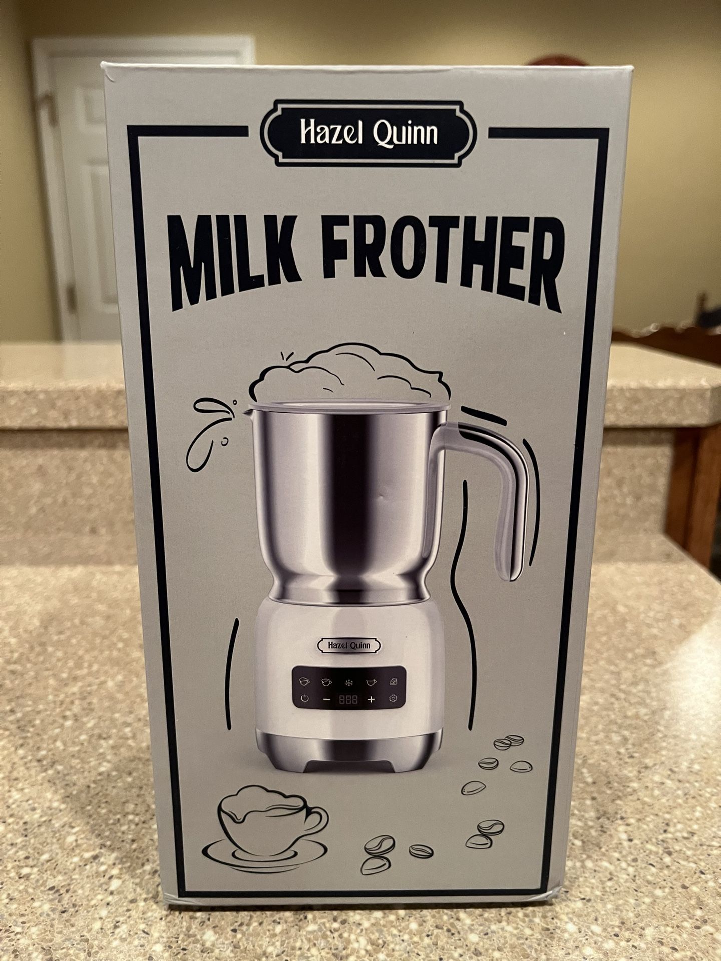 NEW Hazel Quinn Milk Frother - Ruby Red