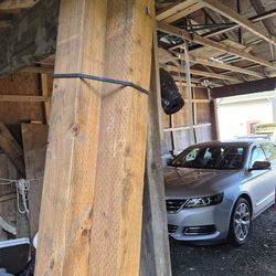 6in × 8in × 8ft pressure treated fir posts