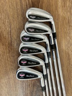 MacGregor Ladies V-Foil M565 Speed Iron Set 3-8i Precision Rifle Reg Flex RH Nice Ladies