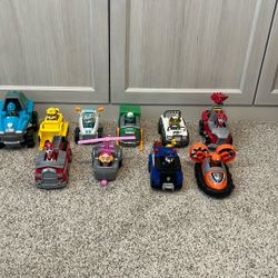 Paw Patrol - Pups & Their Vehicles