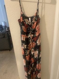 Flower Print Pant Suit