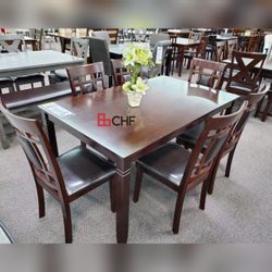 7 Piece Dining Table Set  - Limited Time Offer 
