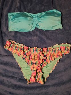 XL Bathing Suit - Rouched bottoms
