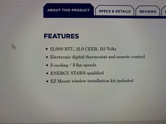 Ge 12 000 Btu Window Air Conditioner Model Ael12avh2 For Sale In Miami Fl Offerup