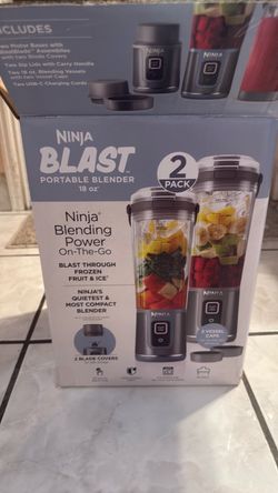 Ninja Blast 18 oz Portable Blender 2-Pack