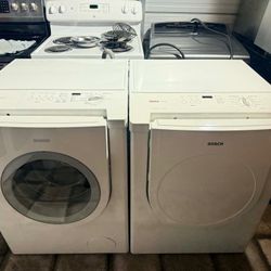 Washer And Electric Dryer 
