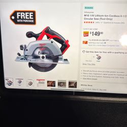 M18 18 V Lithium-ion Cordless 6-1/2