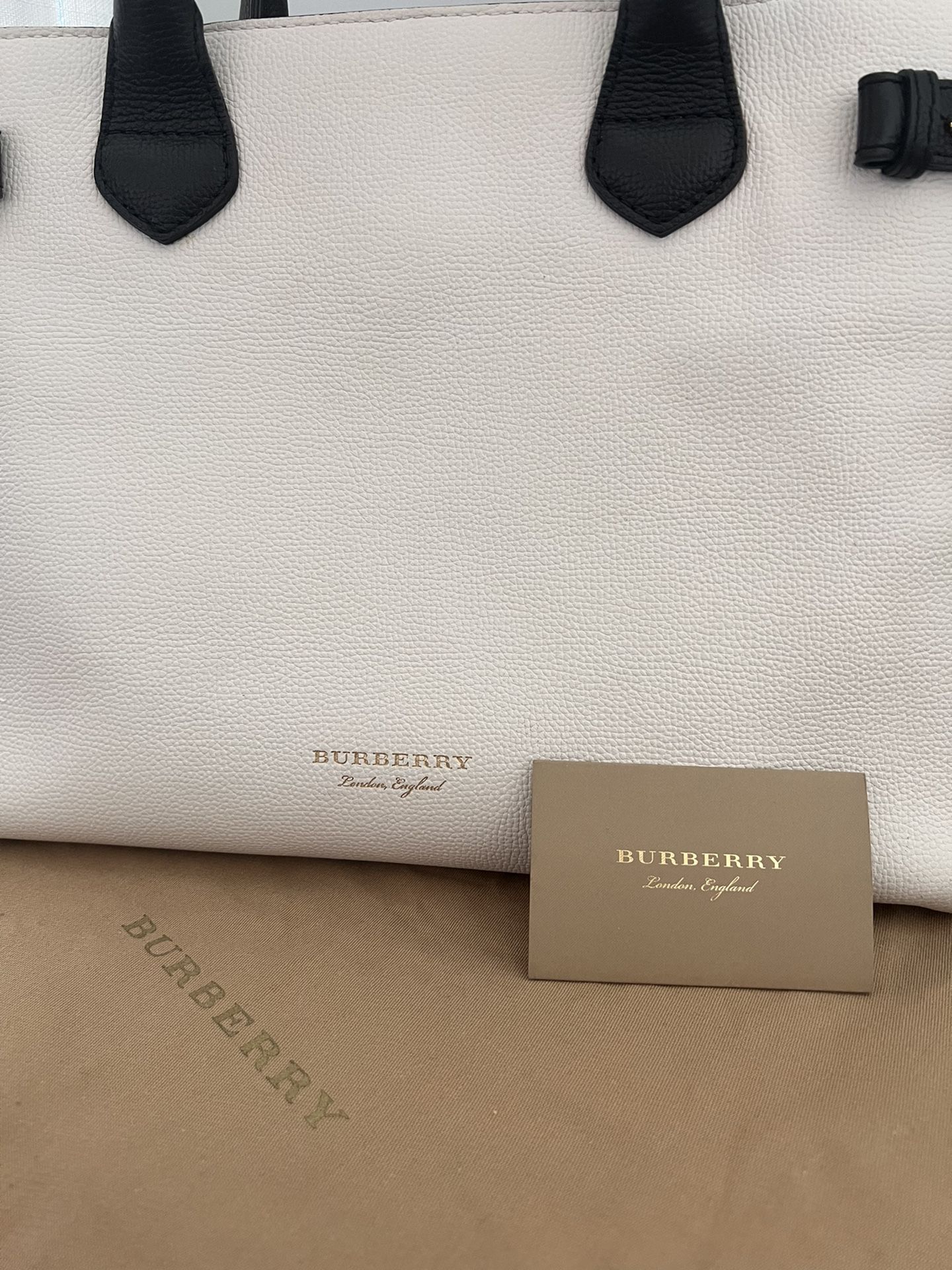 Authentic Burberry Top Handle Bag 