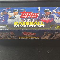 Topps 2020 Baseball Complete Set Blue Box