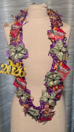 Graduation money/candy lei