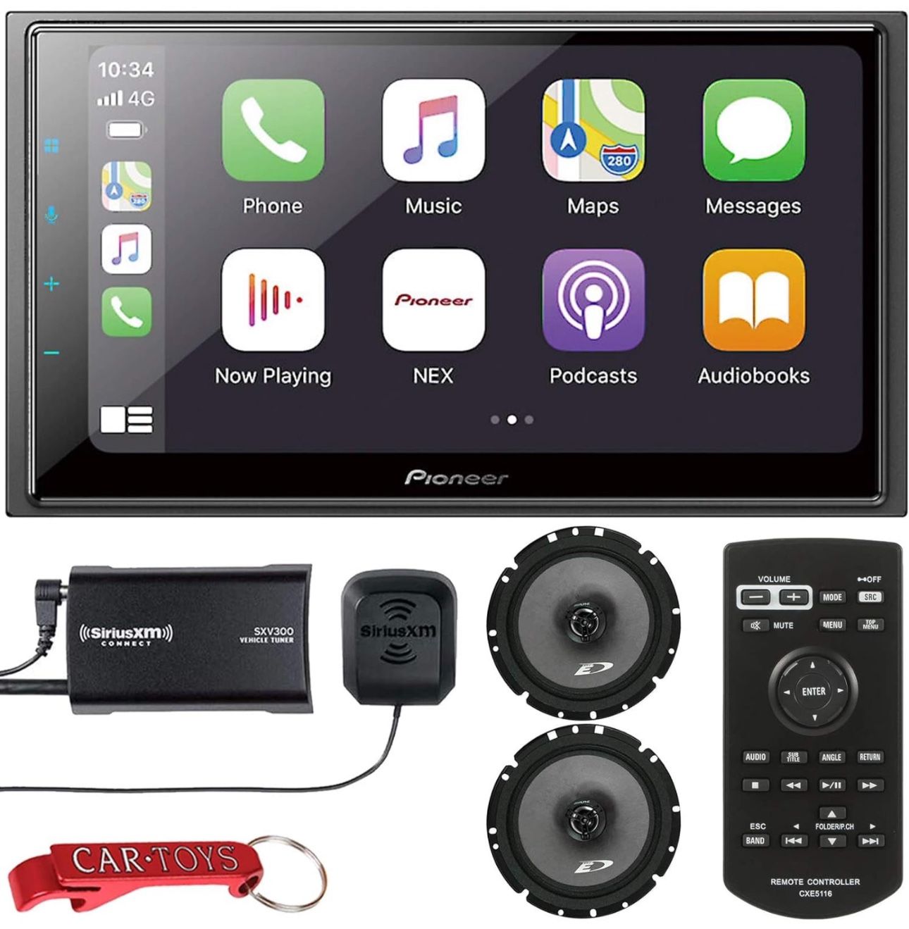 Pioneer Packege Audio With Speakers