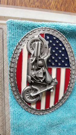 Motorcycle belt buckle